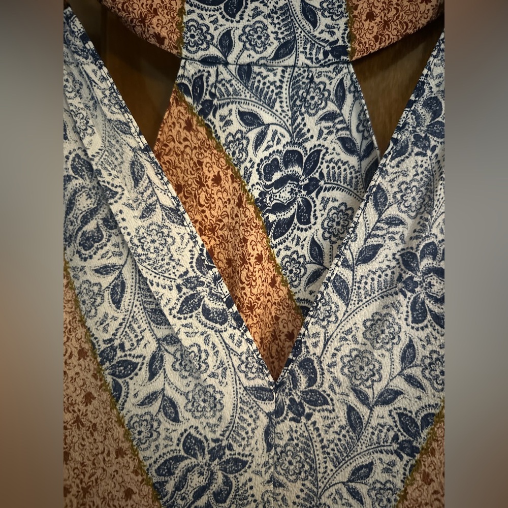 SLNY Paisley and Floral Midi / Maxi Sundress. Size Large. Like New. - Picture 6 of 12